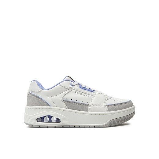 Sneakersy Skechers Uno Court 177710 Biały ze sklepu eobuwie.pl w kategorii Buty sportowe damskie - zdjęcie 182034378