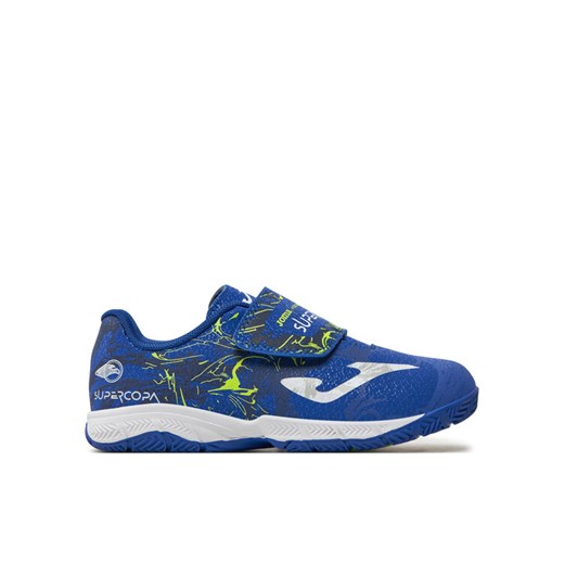 Buty do piłki nożnej Joma Super Copa Jr Indoor SCJW2404INV Niebieski ze sklepu eobuwie.pl w kategorii Buty sportowe dziecięce - zdjęcie 182034467