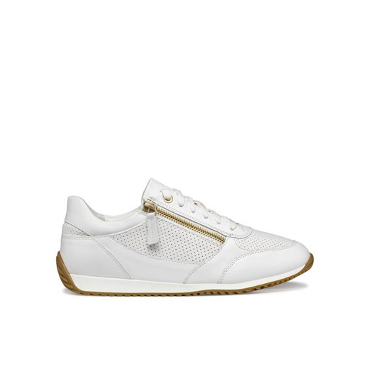 Sneakersy Geox D Calithe D36N0A 05485 C1000 Biały ze sklepu eobuwie.pl w kategorii Buty sportowe damskie - zdjęcie 182034676