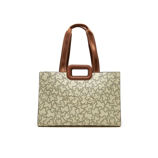 Torebka TOUS Amaya 2001946401 Beżowy ze sklepu eobuwie.pl w kategorii Torby Shopper bag - zdjęcie 182034745
