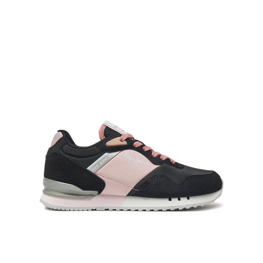 Sneakersy Pepe Jeans PGS40006 Czarny ze sklepu eobuwie.pl w kategorii Buty sportowe dziecięce - zdjęcie 182034858