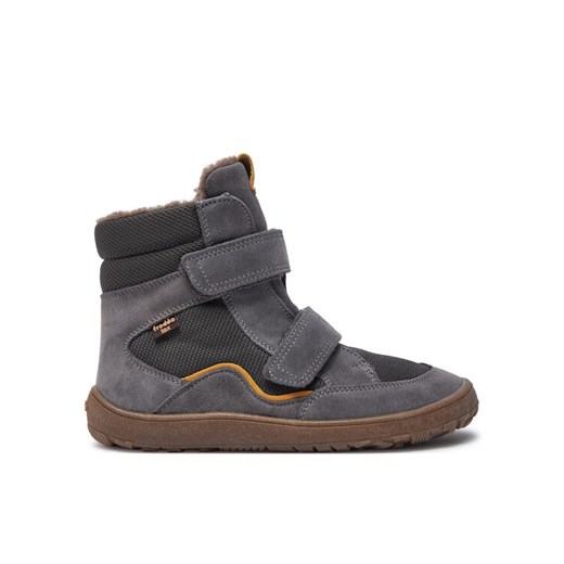 Kozaki Froddo Barefoot Tex Winter G3160233-3 S Szary ze sklepu eobuwie.pl w kategorii Buty zimowe dziecięce - zdjęcie 182034897