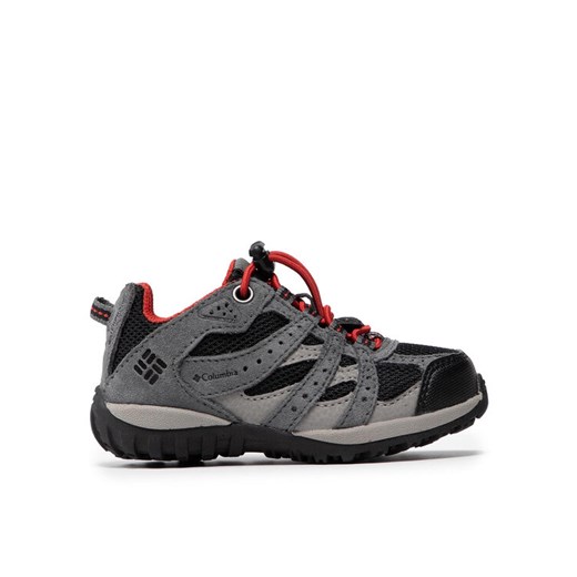 Trekkingi Columbia Redmond Waterproof BC2857 Szary ze sklepu eobuwie.pl w kategorii Buty trekkingowe dziecięce - zdjęcie 182034989