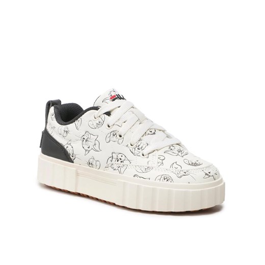 Sneakersy Fila FFK0097 73009 Biały ze sklepu eobuwie.pl w kategorii Buty sportowe dziecięce - zdjęcie 182035046