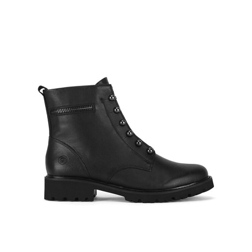 Botki Remonte D8670-01 Czarny ze sklepu eobuwie.pl w kategorii Botki - zdjęcie 182035249