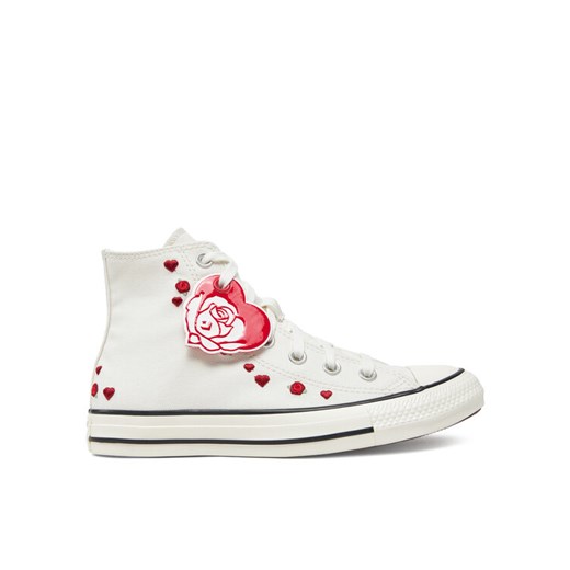 Trampki Converse Chuck Taylor All Star Roses A13650C Biały ze sklepu eobuwie.pl w kategorii Trampki damskie - zdjęcie 182035275