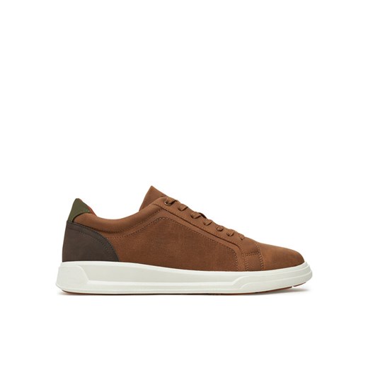 Sneakersy Aldo Ogspec 13615218 Brązowy ze sklepu eobuwie.pl w kategorii Buty sportowe męskie - zdjęcie 182035276