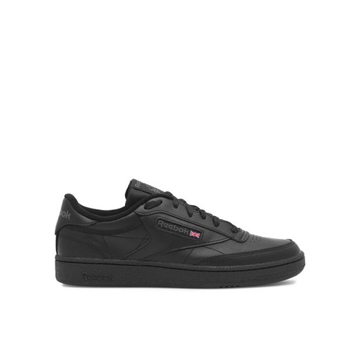 Sneakersy Reebok Club C AR0454 Czarny ze sklepu eobuwie.pl w kategorii Buty sportowe męskie - zdjęcie 182035346