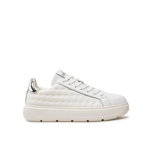 Sneakersy LOVE MOSCHINO JA15134G1LIO410A Biały ze sklepu eobuwie.pl w kategorii Buty sportowe damskie - zdjęcie 182035359