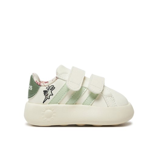 Sneakersy adidas Dino Grand Court 2.0 JI3898 Biały ze sklepu eobuwie.pl w kategorii Buty sportowe dziecięce - zdjęcie 182035388