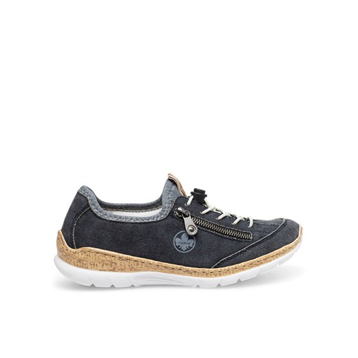 Sneakersy Rieker N4263-16 Granatowy ze sklepu eobuwie.pl w kategorii Półbuty damskie - zdjęcie 182035416