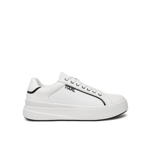 Sneakersy KARL LAGERFELD KL54020 Biały ze sklepu eobuwie.pl w kategorii Buty sportowe męskie - zdjęcie 182035445