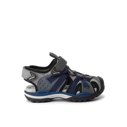 Sandały Geox J Borealis B. B J920RB 0CE14 C0739 M Szary ze sklepu eobuwie.pl w kategorii Sandały dziecięce - zdjęcie 182035469