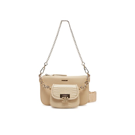 Torebka Steve Madden Bnaim SM13001550 Beżowy ze sklepu eobuwie.pl w kategorii Kopertówki - zdjęcie 182035625