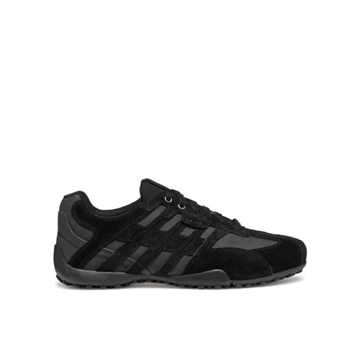 Półbuty Geox Uomo Snake U4507A 022EK C9999 Czarny ze sklepu eobuwie.pl w kategorii Półbuty męskie - zdjęcie 182035647