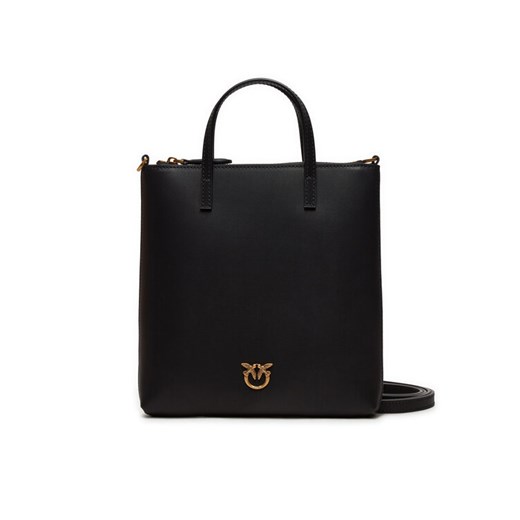 Torebka Pinko Mini Shopper AI 24-25 PCPL 102746 A0F1 Czarny ze sklepu eobuwie.pl w kategorii Torby Shopper bag - zdjęcie 182035677