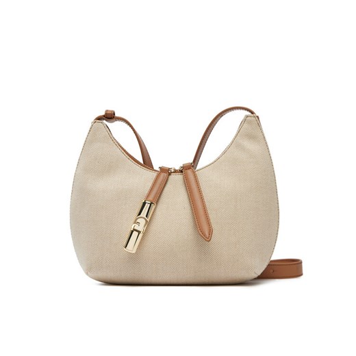 Torebka Furla WB01634 BX3542 3331S Beżowy ze sklepu eobuwie.pl w kategorii Listonoszki - zdjęcie 182035725