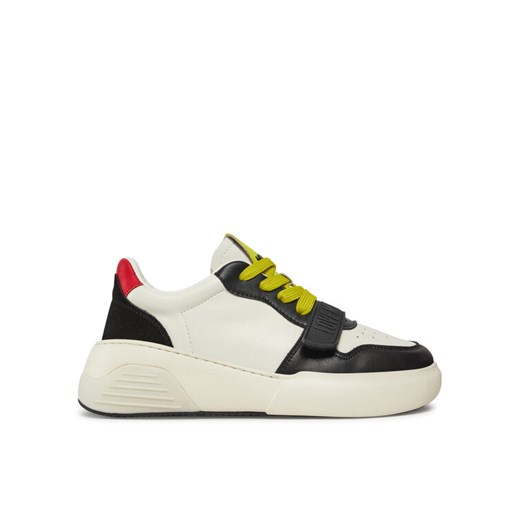 Sneakersy LOVE MOSCHINO JA15395G1IIAB10A Écru ze sklepu eobuwie.pl w kategorii Buty sportowe damskie - zdjęcie 182035736