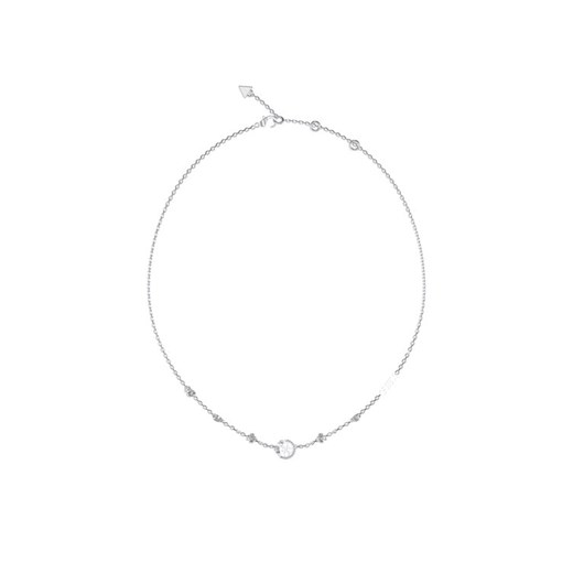 Naszyjnik Guess JUBN05 038JW Srebrny Guess 00 eobuwie.pl