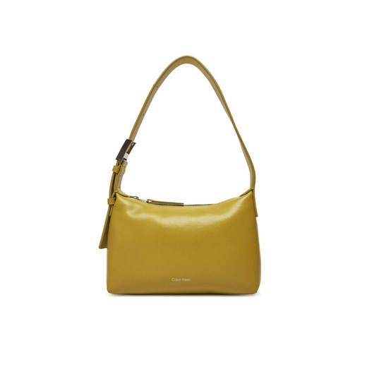 Torebka Calvin Klein Hardware Handle Mini Bag K60K613027 Żółty ze sklepu eobuwie.pl w kategorii Listonoszki - zdjęcie 182035878