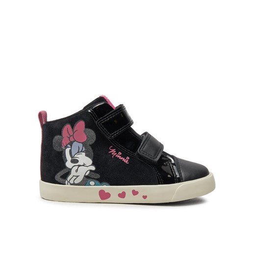 Sneakersy Geox B Kilwi Girl B46D5B 022HH C9289 S Czarny ze sklepu eobuwie.pl w kategorii Buty sportowe dziecięce - zdjęcie 182035996