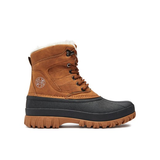Śniegowce Lee Cooper LCJ-24-44-2869LA Brązowy ze sklepu eobuwie.pl w kategorii Śniegowce damskie - zdjęcie 182035998