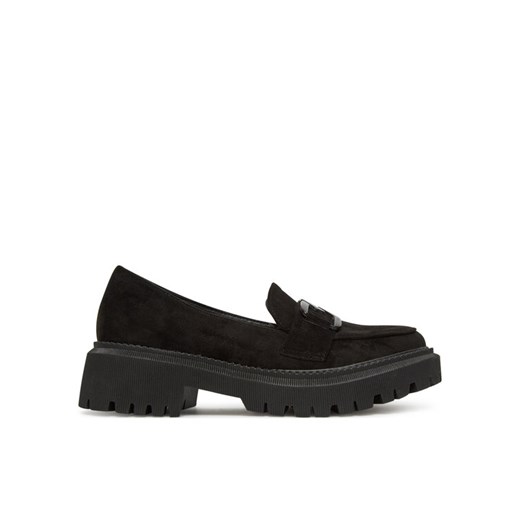 Loafersy DeeZee LE601-5 Czarny ze sklepu eobuwie.pl w kategorii Lordsy damskie - zdjęcie 182036007