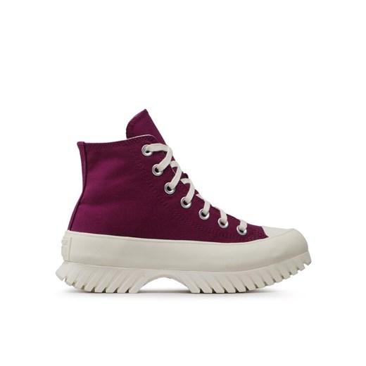 Botki Converse Chuck Taylor All Star Lugged 2.0 Hi A03701C Fioletowy ze sklepu eobuwie.pl w kategorii Trampki damskie - zdjęcie 182036046