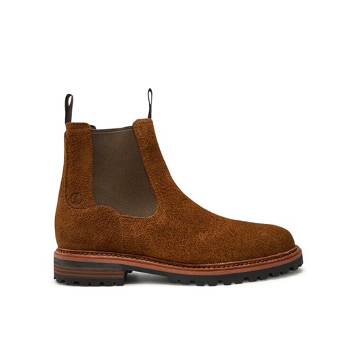 Sztyblety Clarks Clarkridge Top 26179723 Brązowy ze sklepu eobuwie.pl w kategorii Buty zimowe męskie - zdjęcie 182036055