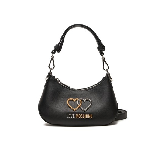 Torebka LOVE MOSCHINO JC4075PP1LL1000A Czarny ze sklepu eobuwie.pl w kategorii Torebki hobo - zdjęcie 182036075