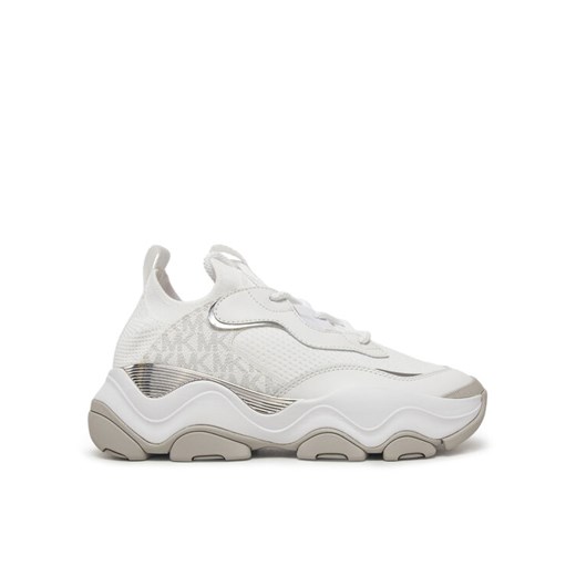 Sneakersy Michael Kors Atlas Knit 43R5ATFS1L Biały ze sklepu eobuwie.pl w kategorii Buty sportowe damskie - zdjęcie 182036127