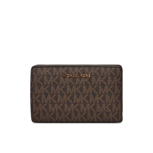Duży Portfel Damski MICHAEL Michael Kors 32S5G8ED6B Brązowy Michael Michael Kors 00 eobuwie.pl