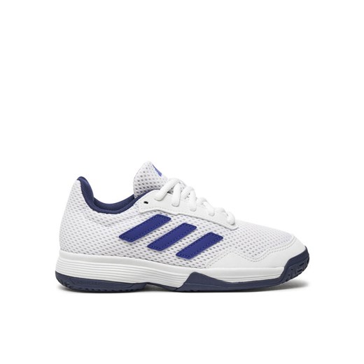 Buty do tenisa adidas Gamespec JI4323 Biały ze sklepu eobuwie.pl w kategorii Buty sportowe dziecięce - zdjęcie 182036269