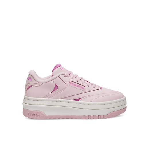 Sneakersy Reebok Club C Extra 100202097 Różowy ze sklepu eobuwie.pl w kategorii Buty sportowe damskie - zdjęcie 182036286