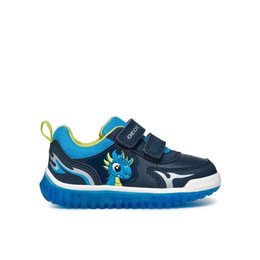 Sneakersy Geox B Lightyloo Boy B465ZA 050FU C4478 Granatowy Geox 20 eobuwie.pl