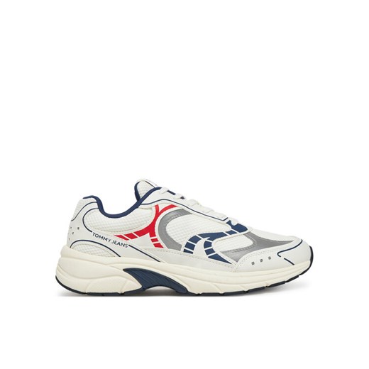 Sneakersy Tommy Jeans Archive'25 EM0EM01569 Biały ze sklepu eobuwie.pl w kategorii Buty sportowe męskie - zdjęcie 182036465