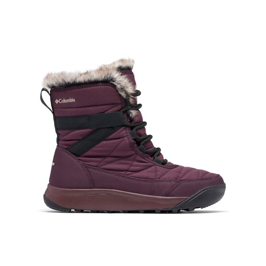 Śniegowce Columbia Minx Shorty IV 2079181 Bordowy ze sklepu eobuwie.pl w kategorii Śniegowce damskie - zdjęcie 182036506