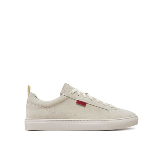 Sneakersy Hugo Morrie Tenn numic 50523723 Beżowy ze sklepu eobuwie.pl w kategorii Buty sportowe męskie - zdjęcie 182036638