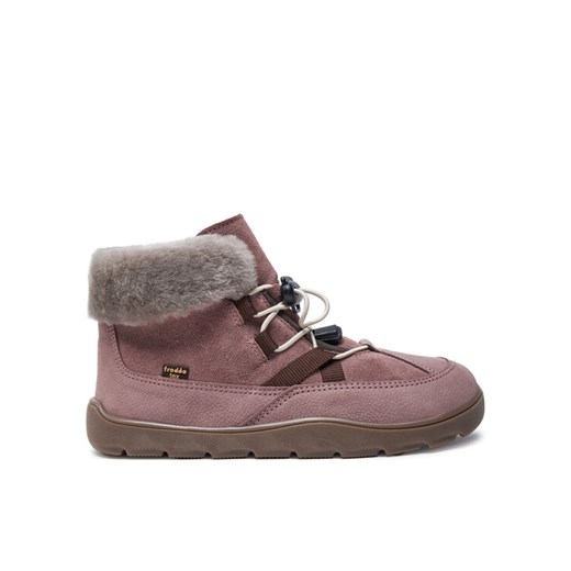Trzewiki Froddo Zeru Tex Cosy Barefoot G3110258-4 D Różowy ze sklepu eobuwie.pl w kategorii Buty zimowe dziecięce - zdjęcie 182036667