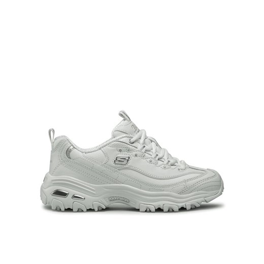 Sneakersy Skechers Fresh Start 11931/WSL Biały ze sklepu eobuwie.pl w kategorii Buty sportowe damskie - zdjęcie 182036669