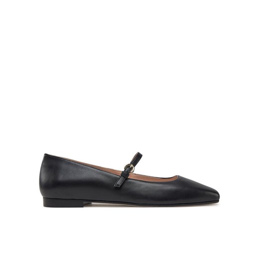 Baleriny Pollini SA11051C1MTE0000 Czarny ze sklepu eobuwie.pl w kategorii Balerinki - zdjęcie 182036709