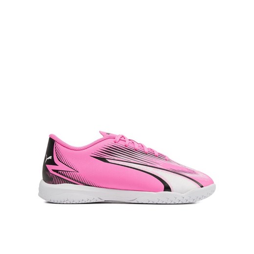 Buty do piłki nożnej Puma Ultra Play It Jr 10778001 01 Biały ze sklepu eobuwie.pl w kategorii Buty sportowe dziecięce - zdjęcie 182036749