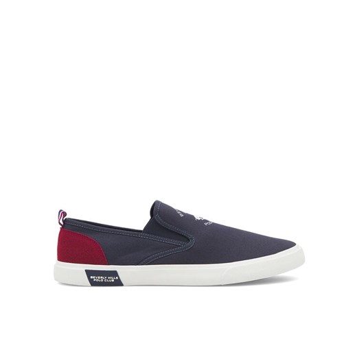 Tenisówki Beverly Hills Polo Club M-VSS24001 Granatowy ze sklepu eobuwie.pl w kategorii Trampki męskie - zdjęcie 182036757