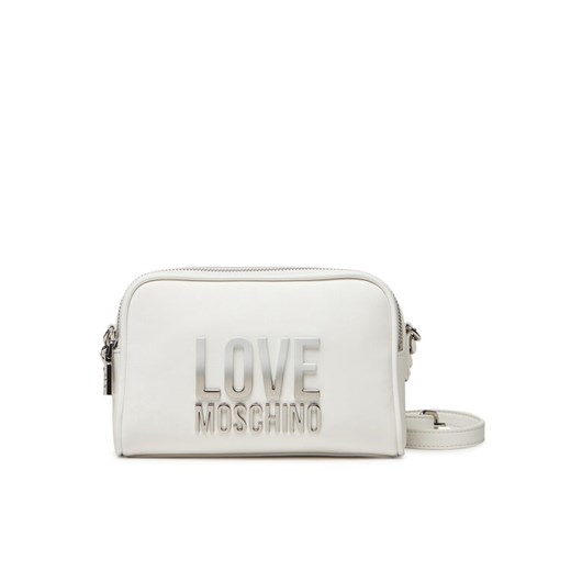 Torebka LOVE MOSCHINO JC4255PP0MKD0100 Biały ze sklepu eobuwie.pl w kategorii Listonoszki - zdjęcie 182037016