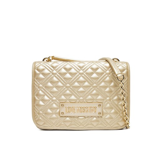 Torebka LOVE MOSCHINO JC4000PP1MLA196A Złoty ze sklepu eobuwie.pl w kategorii Torebki damskie - zdjęcie 182037036