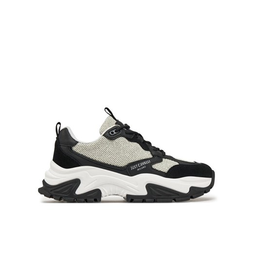 Sneakersy Just Cavalli 78RA3SC1 Czarny ze sklepu eobuwie.pl w kategorii Buty sportowe damskie - zdjęcie 182037058
