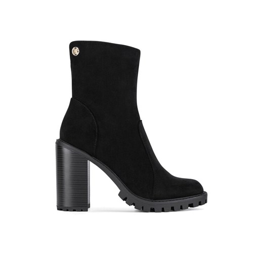 Botki Nine West WFA2947-1 Czarny ze sklepu eobuwie.pl w kategorii Botki - zdjęcie 182037146