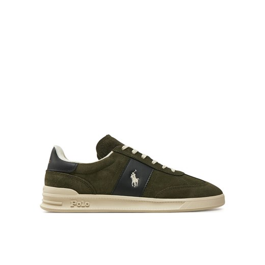 Sneakersy Polo Ralph Lauren Hrt Aera PP 809956120001 Zielony ze sklepu eobuwie.pl w kategorii Buty sportowe męskie - zdjęcie 182037158