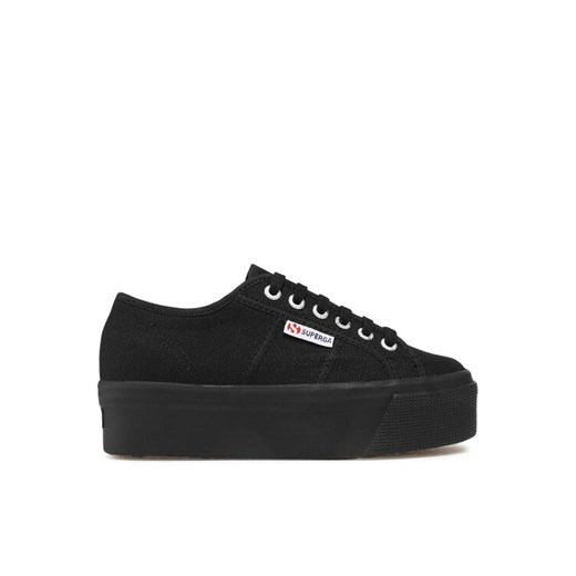Tenisówki Superga 2790 Cotw Linea Up And Down S9111LW Czarny ze sklepu eobuwie.pl w kategorii Trampki damskie - zdjęcie 182037187