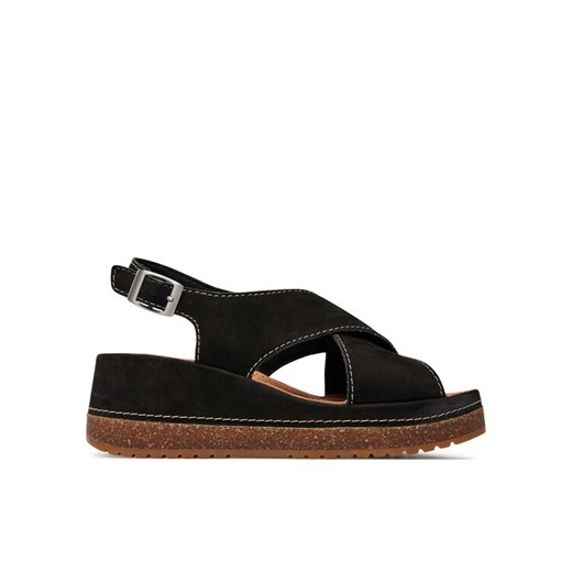 Sandały Clarks Kassanda Step 26177299 Czarny ze sklepu eobuwie.pl w kategorii Sandały damskie - zdjęcie 182037228